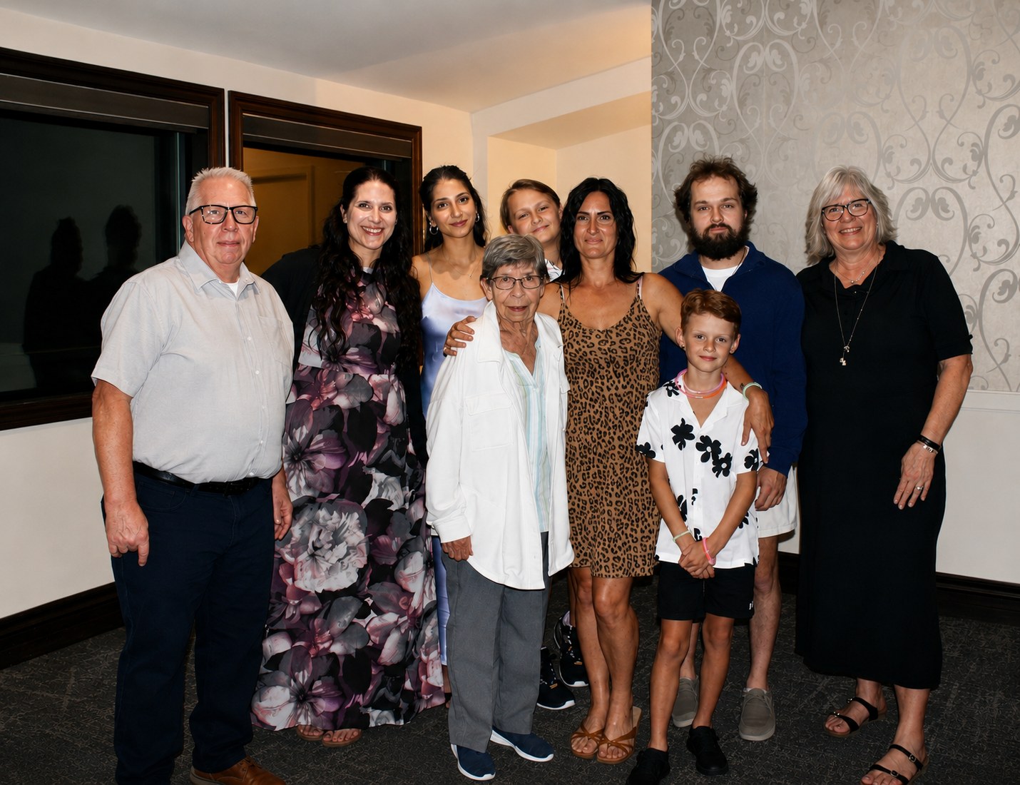 Bill Boon with family
